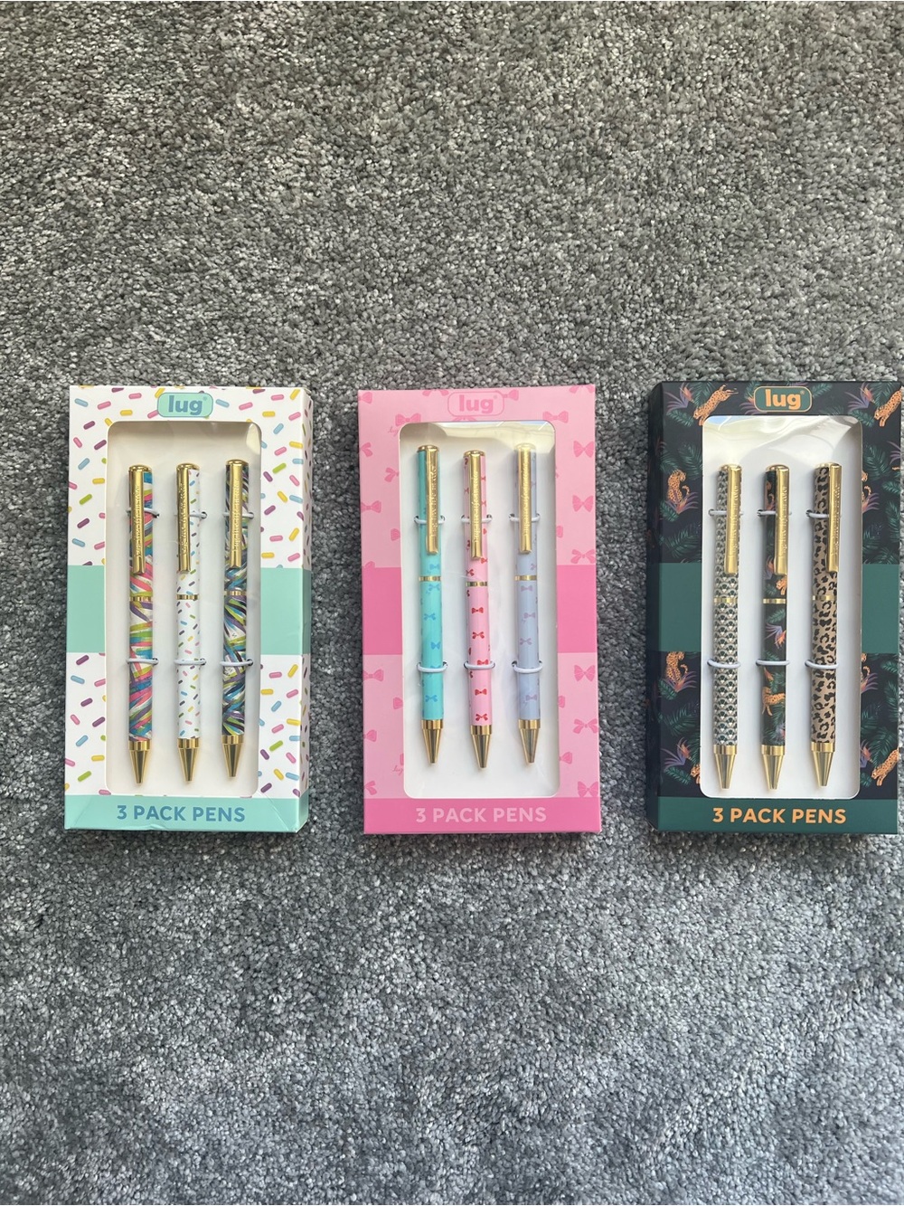 Lug pens bundle (three boxes)